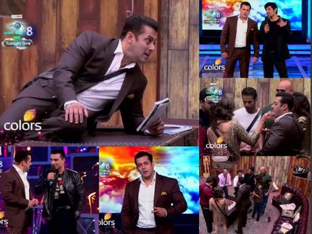 Bigg Boss 8 Sneak Peek: Salman Celebrates B'Day, Ajaz Khan Enters House!
