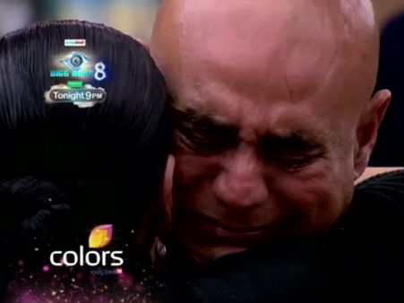 Bigg Boss 8's Puneet Issar Sees Wife After 100 Days, Cries Like A Baby!