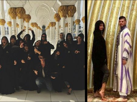 Selena Gomez's Leg Pose Angers Abu Dhabi Mosque Leaders
