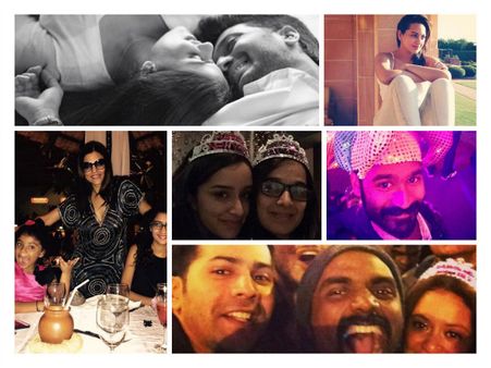 Pics: 12 Bollywood Celebrities Celebrating New Year, 2015