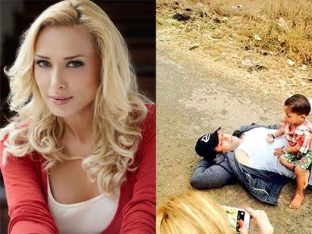 Mystery Lady Spotted Clicking Salman Khan's Picture With Kid (Pic)