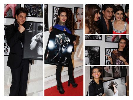 Pics: Shahrukh, Priyanka Chopra Launch Dabboo Ratnani 2015 Calendar