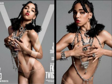 FKA Twigs Poses Topless, RPattz Introduces Her To Parents