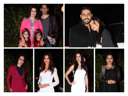 Pics: 33 Bollywood Celebrities At Farah Khan Birthday Bash