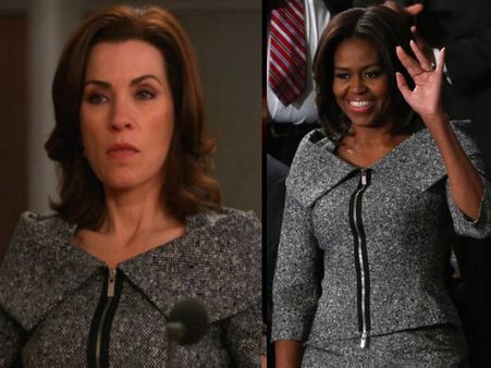 Michelle Obama Copy Alicia Florrick At State of Union Address