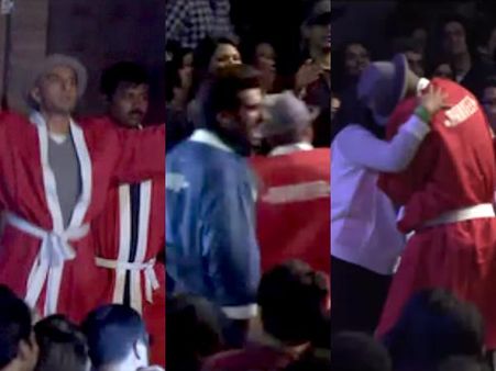 Ranveer Singh Kisses A Fan At All India Bakchod Roast (Video)