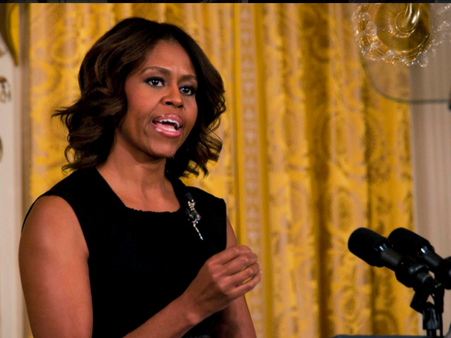 Michelle Obama Defends 'American Sniper' & Military Veterans