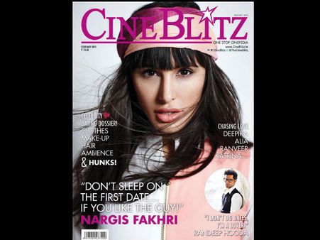 PIC: Nargis Fakhri Appears On The Cover Of Cine Blitz Magazine