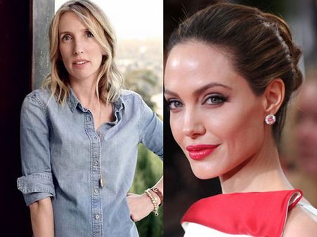 'Fifty Shades' Director, Sam Gets A Letter From Angelina Jolie