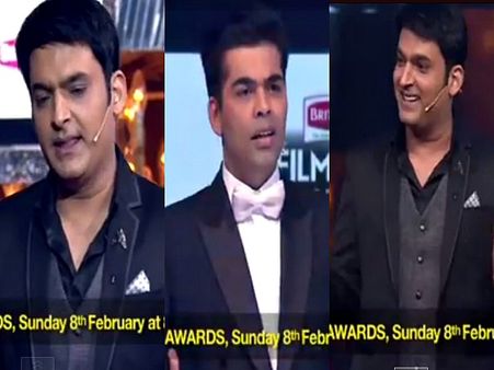When Kapil Sharma Stole Karan Johar's Thunder At Filmfare Awards 2015!