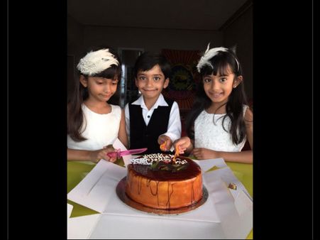 Farah Khan's Triplets Turn 7