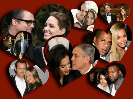 Valentine's Day: Romantic Celebrity Quotes From George Clooney, Kim & More