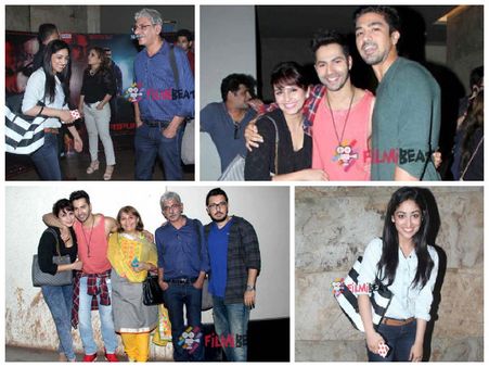 Pics: Badlapur Special Screening Hosted By Varun Dhawan