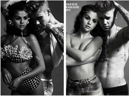 Topless Selena Gomez & Shirtless Justin Bieber Memes