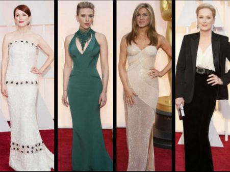 Oscars 2015 Red Carpet: Julianne Moore, Meryl Streep, Scarlett Johansson, Jennifer Aniston & More...