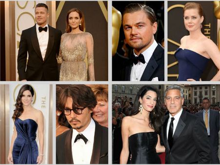 Celebrities Who Missed 2015 Oscars: Brangelina, George Clooney & More..
