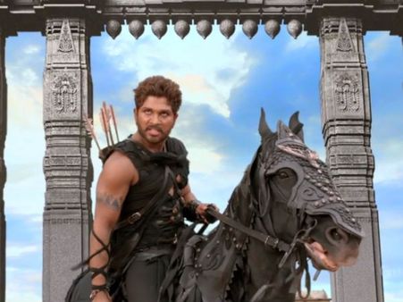 Allu Arjun Steals The Show In Rudhramadevi Trailer