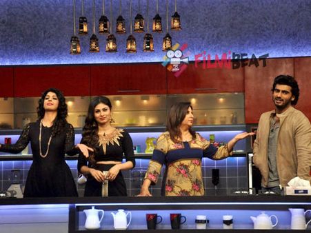 Arjun Kapoor On Farah Ki Daawat With Aishwarya Sakhuja And Mouni Roy!