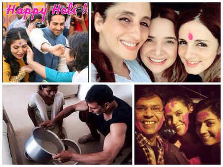 Holi 2015 Pics: Bollywood Celebrities Celebrating Festival