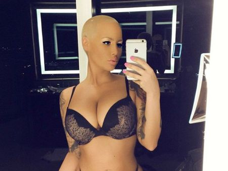 Amber Rose Shares A NSFW Bikini Selfie In Reply To S**t Comment