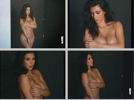 Kim Kardashian Goes Completely Naked For KUWTK