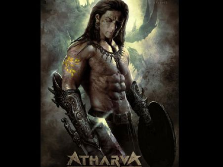 Check Animated Shahrukh Khan's 8 Pack Abs For Atharva
