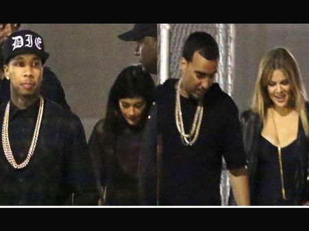 Khloe & Kylie's Double Date With French Montana & Tyga