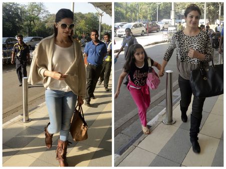 Spotted: Deepika Padukone At Airport Leaving For Jaipur