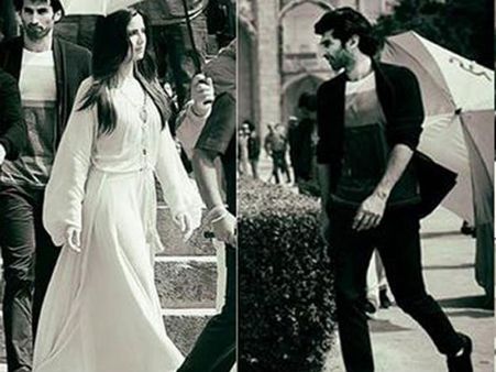 Leaked Pics: Katrina Kaif-Aditya Roy Kapur's Fitoor At Delhi