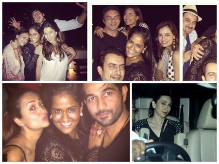 Bollywood Party Pics: Sonakshi, Arpita Khan, Farhan Party All Night
