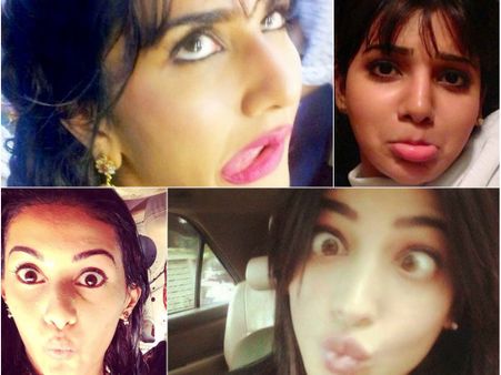 Crazy And Funny Selfies Of Famous Kollywood Celebrities!