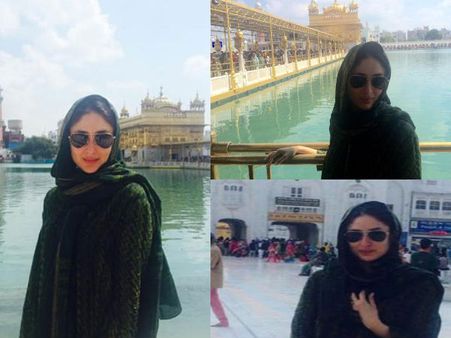 Pics: Kareena Kapoor Posing At Golden Temple
