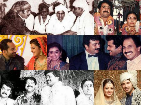 Wedding Photos Of Malayalam Celebrities