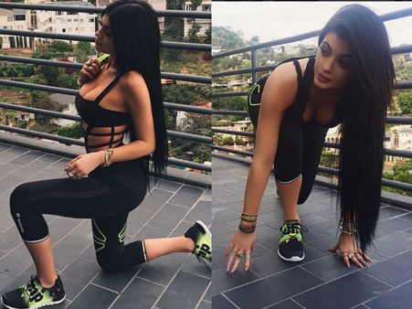 Kylie Jenner Shows Major Cleavage On Instagram