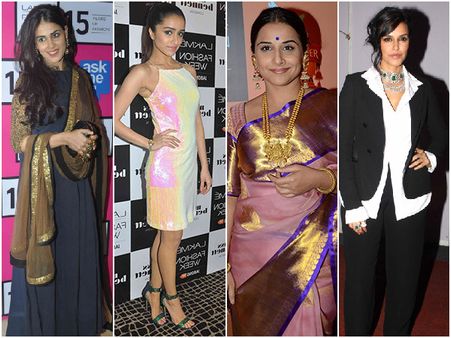 LFW 2015 Highlights: Shraddha, Vidya, Genelia & Celebs Spotted