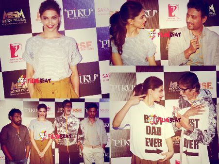 Pics: Piku Trailer Launched By Deepika Padukone, Amitabh & Irrfan