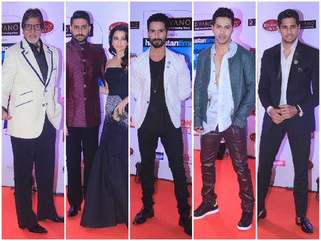 HT Most Stylish Awards 2015: Shahid, Sidharth & Actors Who Looked Hot