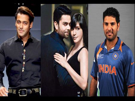 Salman Khan, Yuvraj Singh Cheered Up Virat Kohli-Anushka Sharma