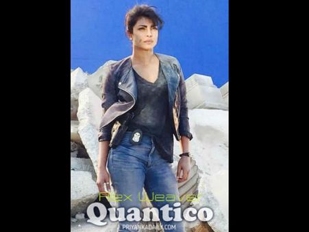 Pic: Priyanka Chopra's Rough & Tough Cop Look In Quantico