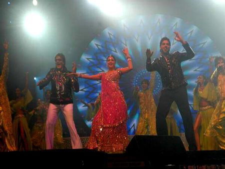 Big B Shares Rare Dancing Picture With Aishwarya-Abhishek