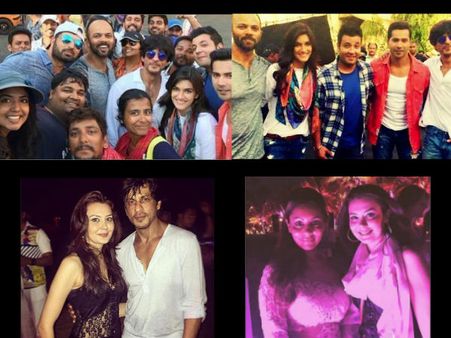 Pics Of Shahrukh Khan-Gauri Partying In Goa, Visits Diwale Sets