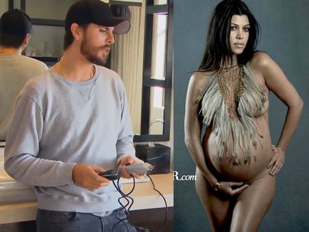 KUWTK: Scott Disick Shaves Pregnant Kourtney Kardashian's Privates