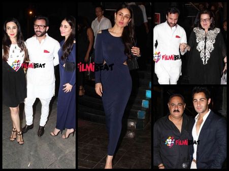Pics: Kareena, Karishma, Kapoor Khandhan Celebrates Babita's Bday