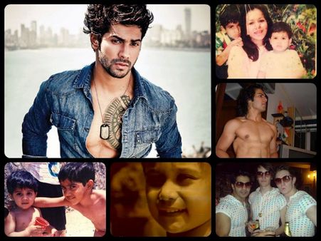 12 Unseen Childhood Pics Of Heartthrob Varun Dhawan