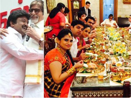 The Golden Connection: Prabhu Serves Amitabh Bachchan With A 'Poorna Kumbham'