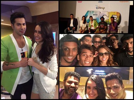 ABCD 2 Trailer Launch Pics, Varun & Shraddha's Dance Off