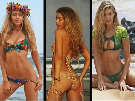 Gigi Hadid Turns 20: Her 20 Hot Bikini Pics