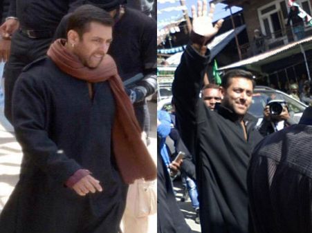 Pics: Salman Khan's Dashing Kashmiri Look On Bajrangi Bhaijaan Sets