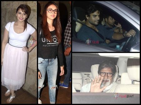 Pics: Amitabh Bachchan & Celebs At OK Kanmani Screening