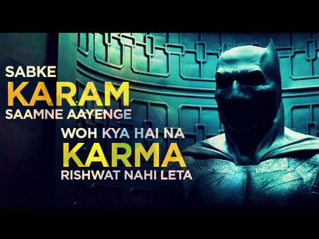 Mashup Of The Gabbar Is Back Trailer With Batman Is Amazing